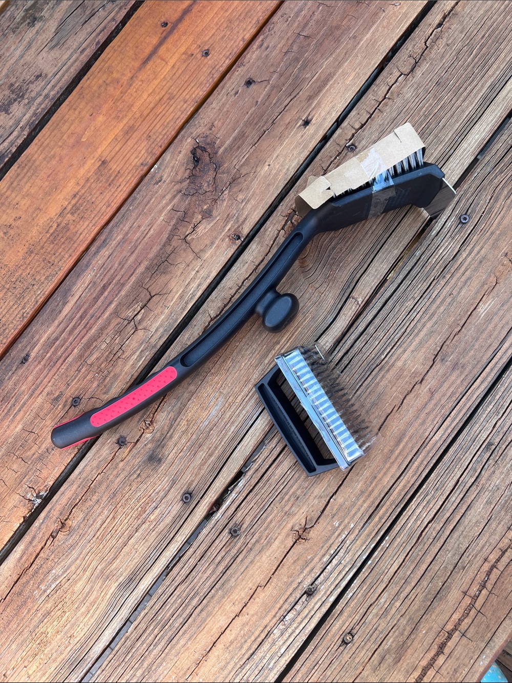 Expert grill brush long handled and small handheld grill brush NEW